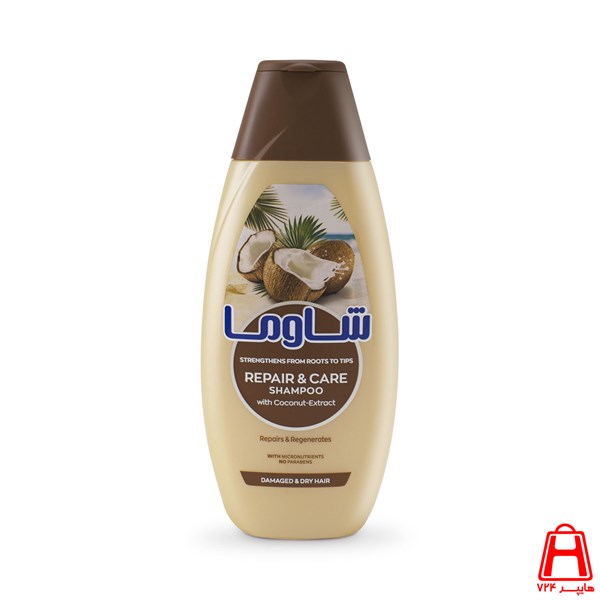 Repairing and caring shampoo (suitable for dry, damaged and dry women's hair) 400 ml schauma