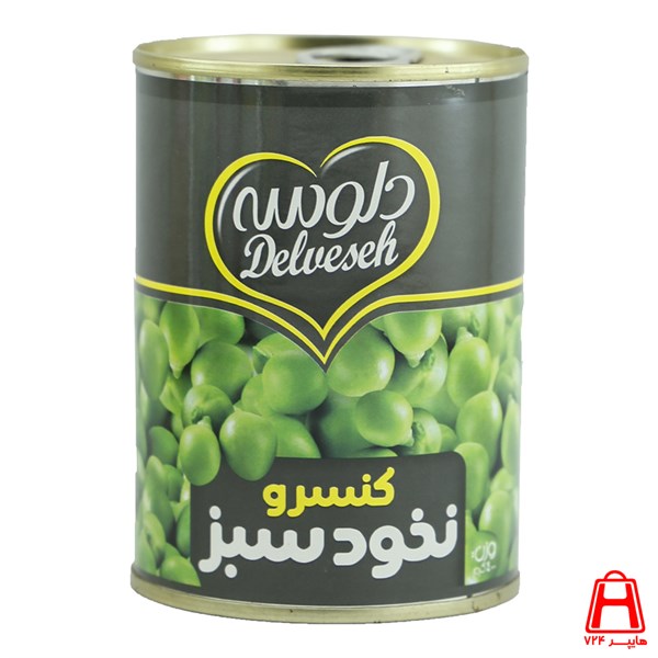 Canned peas deluse 400 g