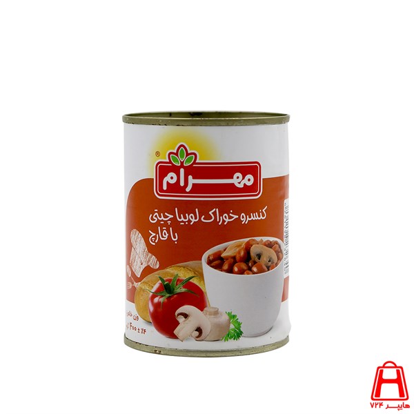 Canned pinto beans with Mehram 400 g mushrooms