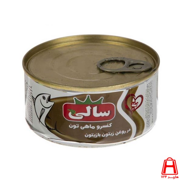 Canned tuna with olive slices 180 g per year
