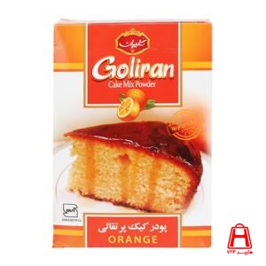 Orange cake powder of Glyran 500 g cardboard