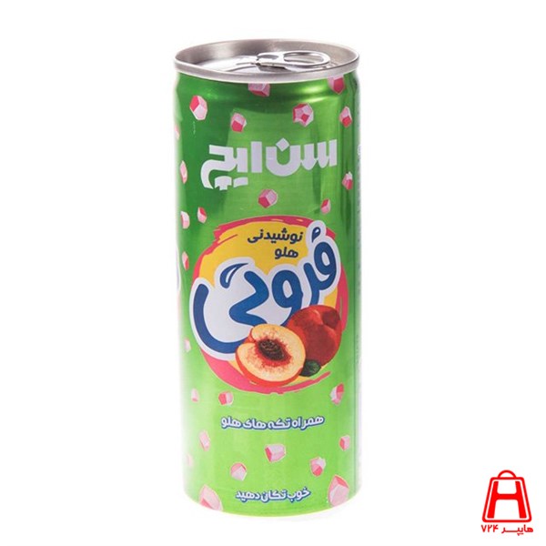 Peach Fruit Drink Can HH 240 ml