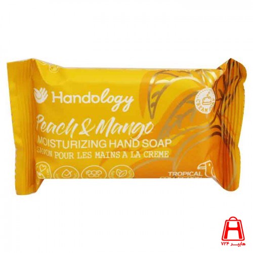 Peach and mango hand soap Tropical Indology 75 g