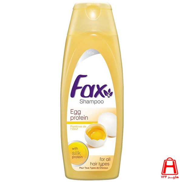 Shampoo for all types of hair containing 400 ml fax egg protein