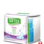 Softex thin winged sanitary napkin very large 10 pieces