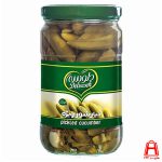 Special cucumber pickled glass 750 g