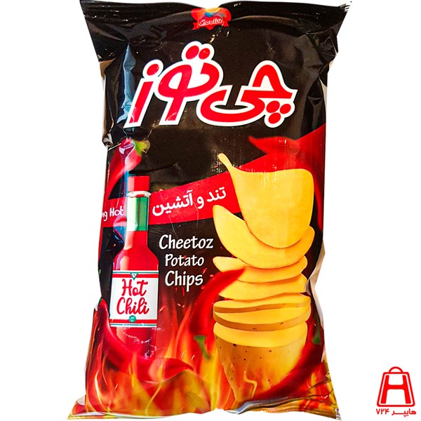 Spicy and fiery chips 60 g
