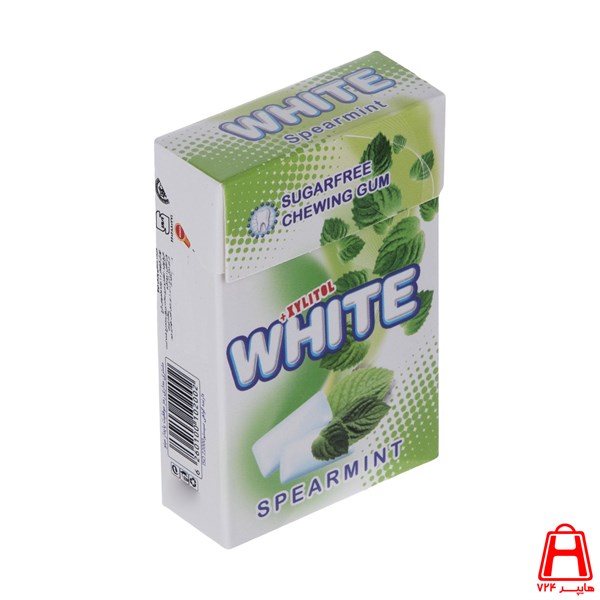 White box mint gum 25 g