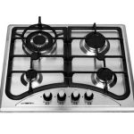 Gas stove 60 cm Steel Rabbits model RS-450