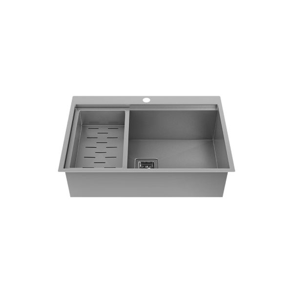 Corin700 Datis steel sink, 40*70