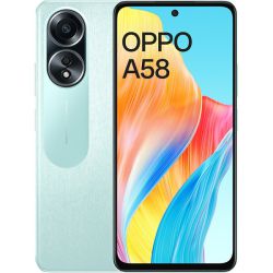 Oppo A58 4G mobile phone with 128 GB capacity and 8 GB RAM