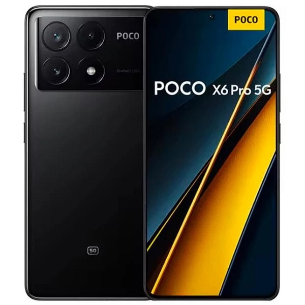 Xiaomi mobile phone model Poco X6 Pro 5G, two SIM cards, capacity 512 GB and RAM 12 GB